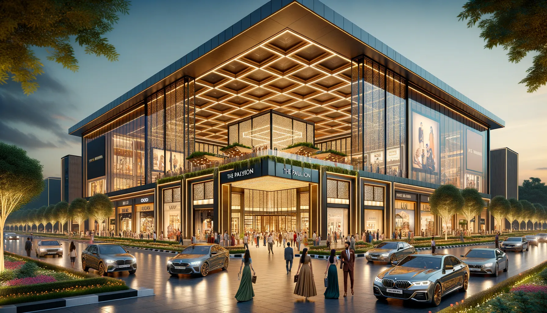 The Pavilion - Premium Commercial Entrance